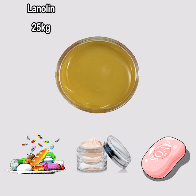 China Suppliers Lanolin Anhydrous CAS 8006-54-0 with good service China Suppliers Lanolin Anhydrous CAS 8006-54-0 with good service