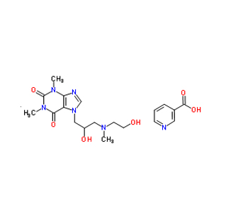 Xanthinol Nicotinate CAS 437-74-1