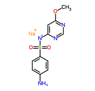 Sulfamonomethoxine Sodium CAS 38006-08-5