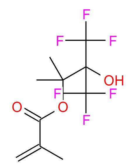 2-Propenoic acid, 2-methyl-, 3,3,3-trifluoro-2-hydroxy-1,1-dimethyl-2-(trifluoromethyl)propyl ester CAS 944480-10-8