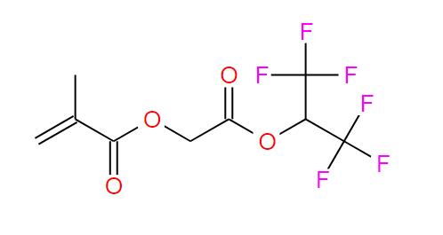 2-((1,1,1,3,3,3-hexafluoropropan-2-yl)oxy)-2-oxoethyl methacrylate CAS 1176273-30-5
