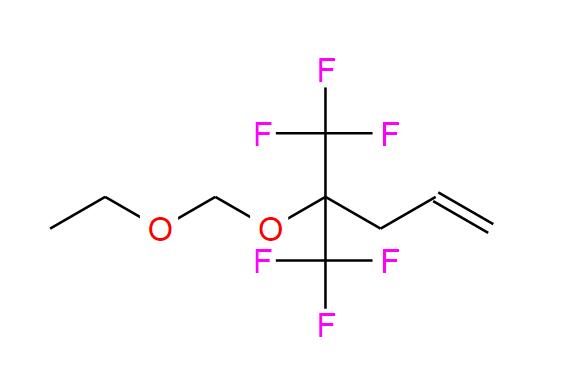 1-Pentene, 4-(ethoxymethoxy)-5,5,5-trifluoro-4-(trifluoromethyl)- CAS 477199-90-9