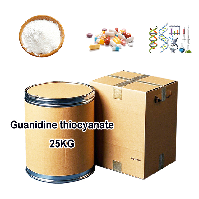 China Supplier Guanidine Thiocyanate CAS 593-84-0 wholesale China Supplier Guanidine Thiocyanate CAS 593-84-0 for sale