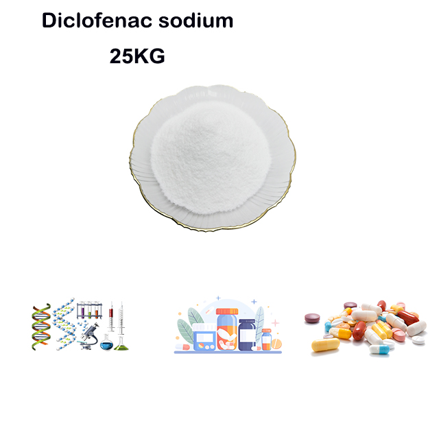 China manufacturer high quality Diclofenac Sodium CAS 15307-79-6 with good service wholesale China manufacturer high quality Diclofenac Sodium CAS 15307-79-6 with good service for sale