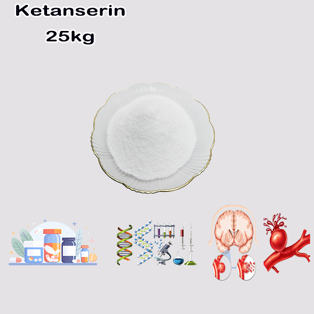 China Manufacturer Hot Selling Ketanserin CAS 74050-98-9 China Manufacturer Hot Selling Ketanserin CAS 74050-98-9