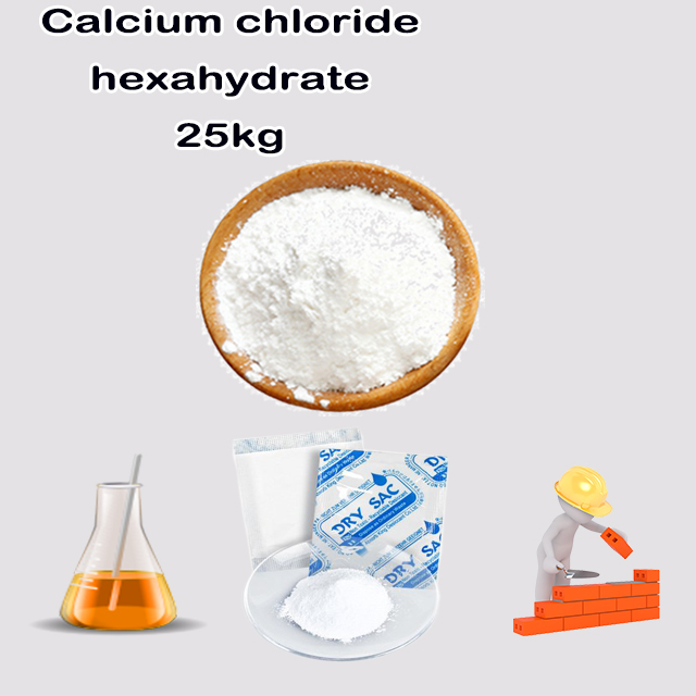 China Suppliers Hot Selling Calcium Chloride Hexahydrate CAS 7774-34-7 China Suppliers Hot Selling Calcium Chloride Hexahydrate CAS 7774-34-7