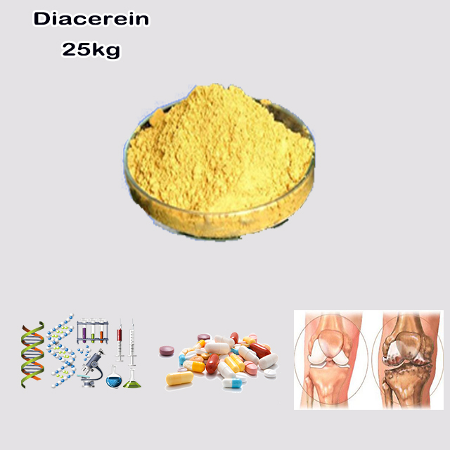 China Supplier Hot selling Cosmetic grade Diacerein Powder CAS NO 13739-02-1 China Supplier Hot selling Cosmetic grade Diacerein Powder CAS NO 13739-02-1