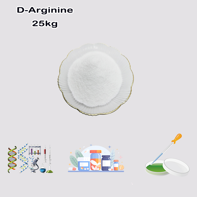 China Factory Supplier High Quality D(-)-Arginine Powder CAS NO 157-06-2 Active Pharmaceutical Ingredients API wholesale China Factory Supplier High Quality D(-)-Arginine Powder CAS NO 157-06-2 Active Pharmaceutical Ingredients API for sale