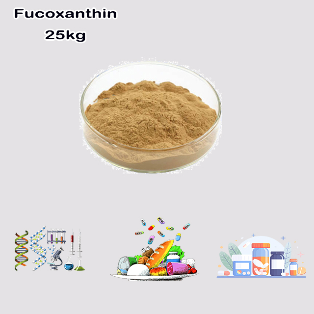 China Supplier Hot Selling High Purity Fucoxanthin CAS 3351-86-8 China Supplier Hot Selling High Purity Fucoxanthin CAS 3351-86-8