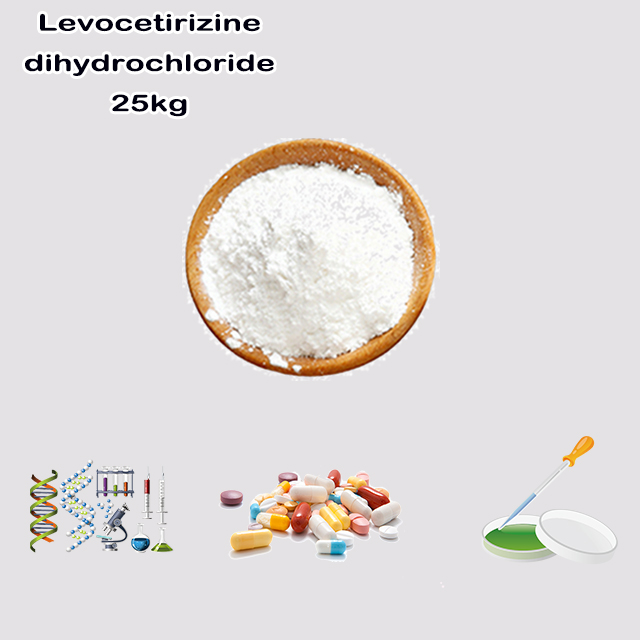 China Factory Supply High Quality Levocetirizine Dihydrochloride CAS 130018-87-0 with good price China Factory Supply High Quality Levocetirizine Dihydrochloride CAS 130018-87-0 with good price