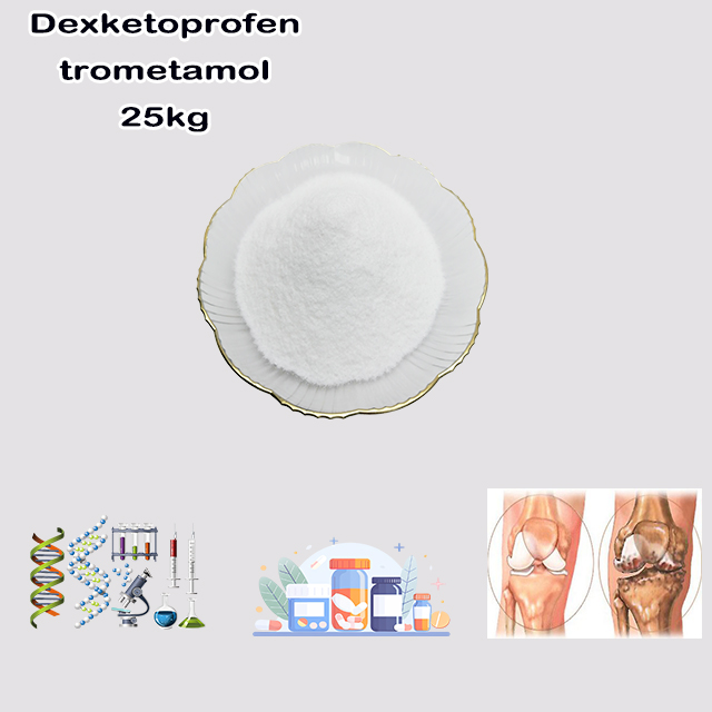 China Supplier High Quality Dexketoprofen Trometamol CAS 156604-79-4 China Supplier High Quality Dexketoprofen Trometamol CAS 156604-79-4