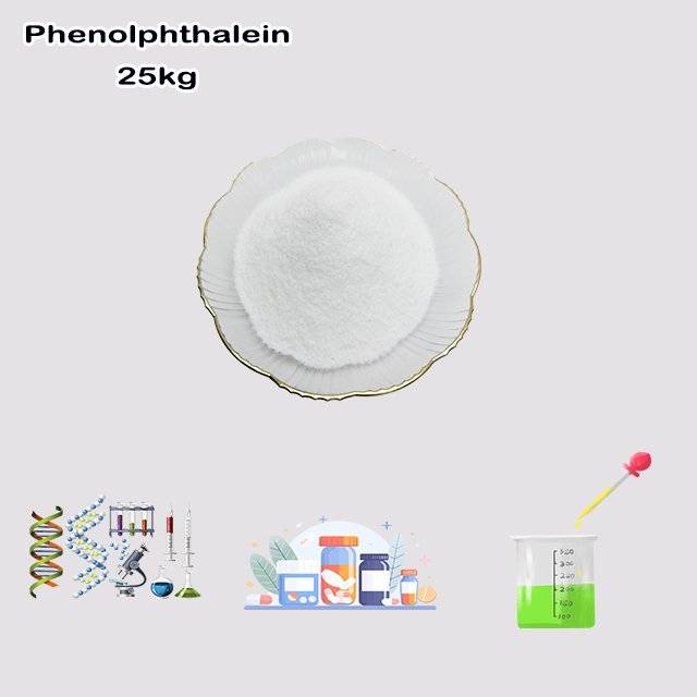 China Factory Supply Best Price High Quality Phenolphthalein CAS 77-09-8 China Factory Supply Best Price High Quality Phenolphthalein CAS 77-09-8