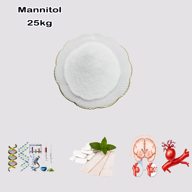 China Supplier High Quality Wholesale Price Mannitol CAS 87-78-5 China Supplier High Quality Wholesale Price Mannitol CAS 87-78-5