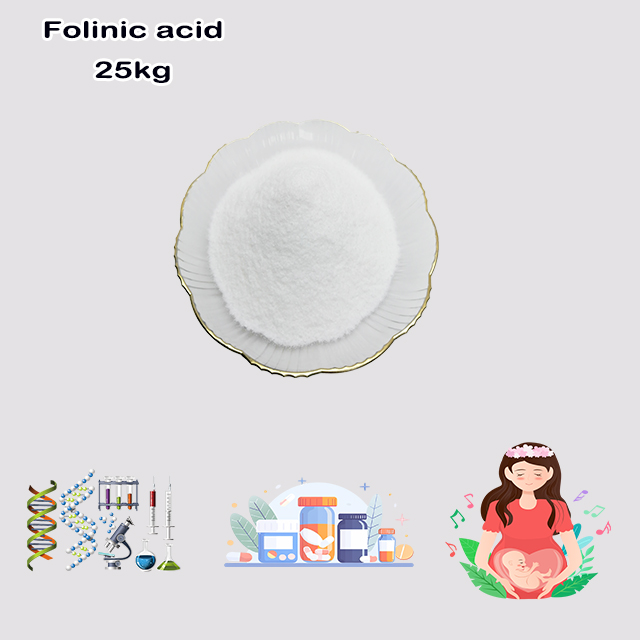 China Supplier Hot Selling High Quality Wholesale Price Folinic Acid CAS 58-05-9 China Supplier Hot Selling High Quality Wholesale Price Folinic Acid CAS 58-05-9