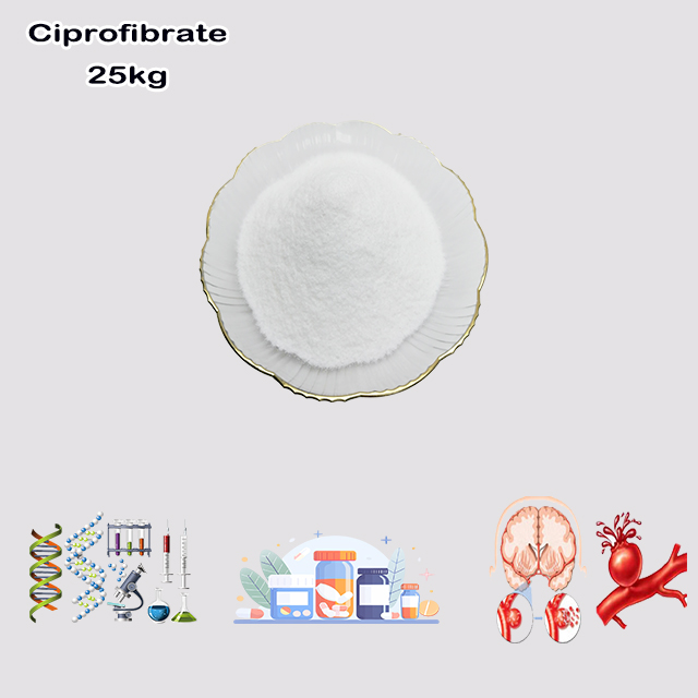 China Factory Supply High Quality Best Price Ciprofibrate CAS 52214-84-3 China Factory Supply High Quality Best Price Ciprofibrate CAS 52214-84-3