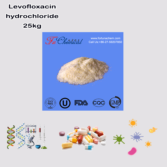 China Source Factory Supply High Quality Levofloxacin Hydrochloride CAS 177325-13-2 China Source Factory Supply High Quality Levofloxacin Hydrochloride CAS 177325-13-2